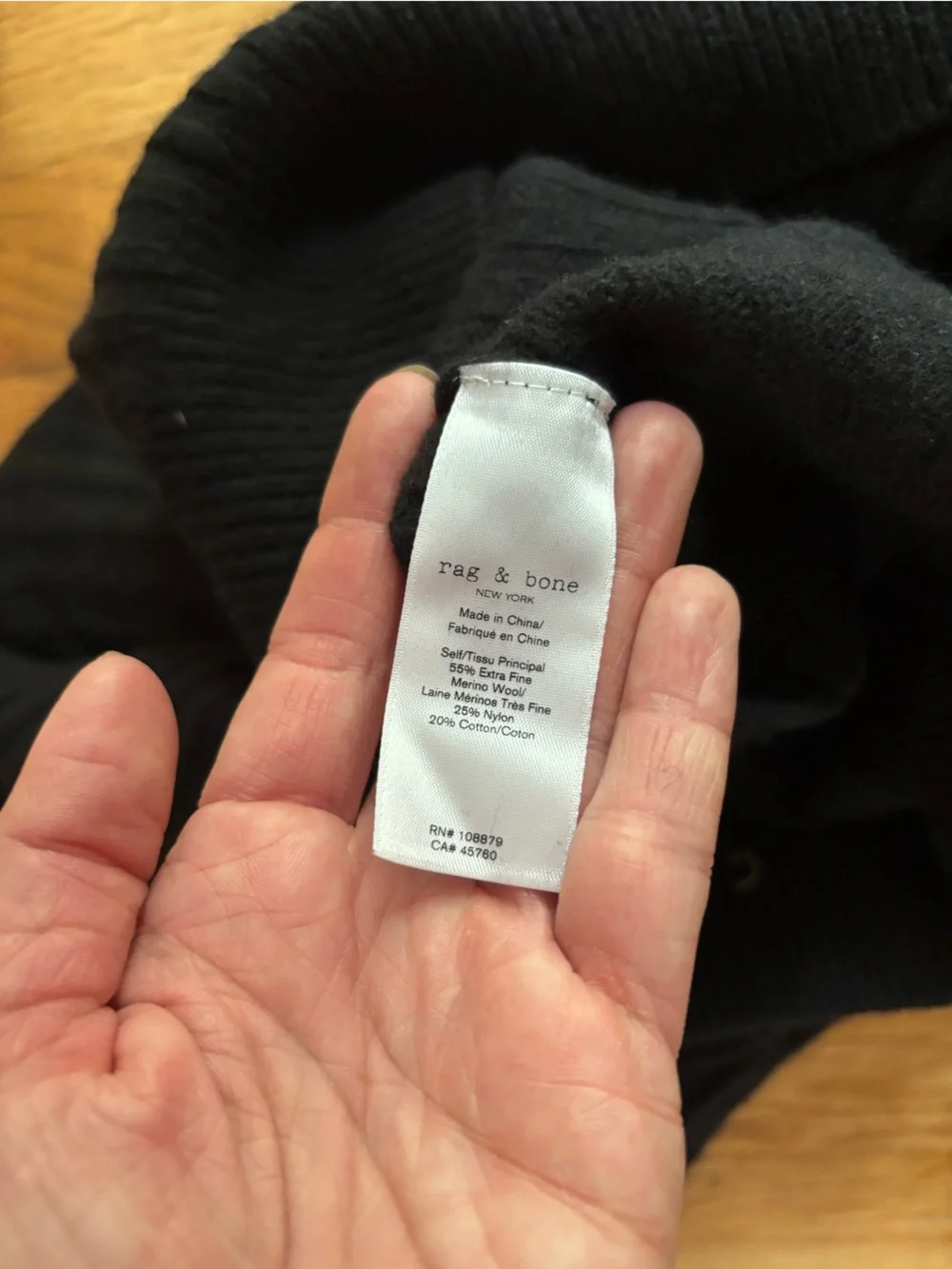 Rag & Bone cropped sweater - Picture 4 of 4